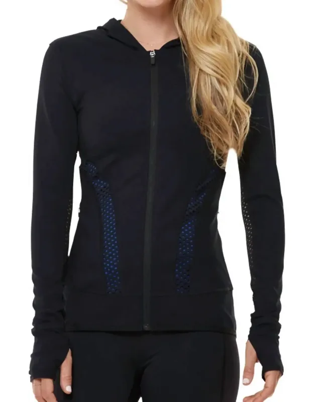 Offbeat Hooded Jacket