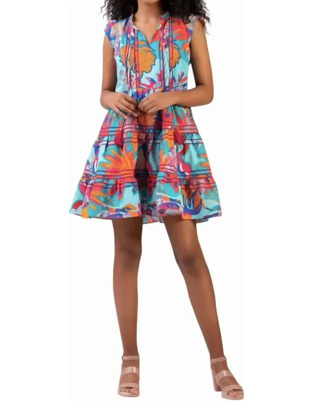Garden Floss Mini Dress