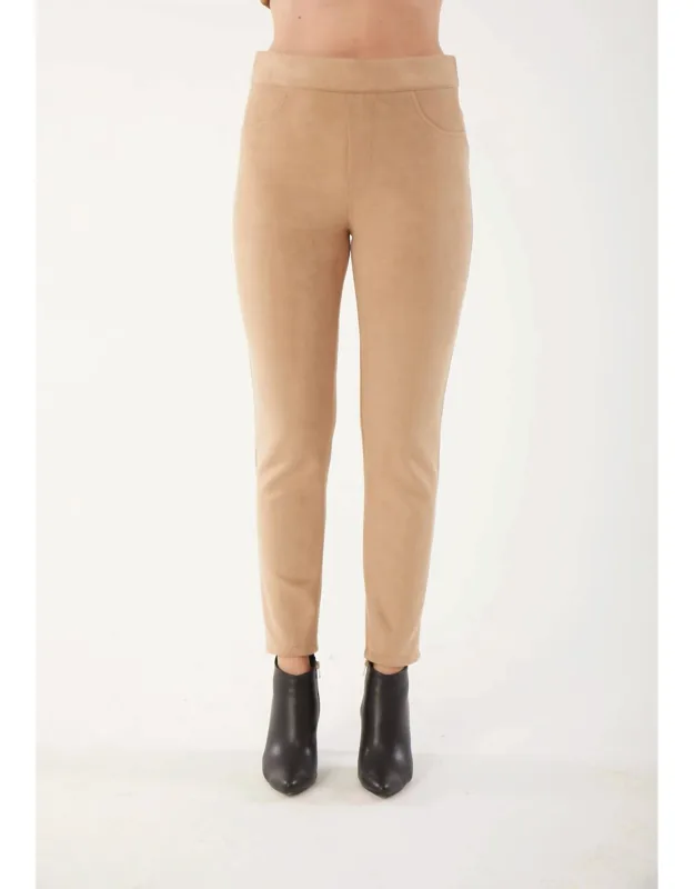 Suede Pants