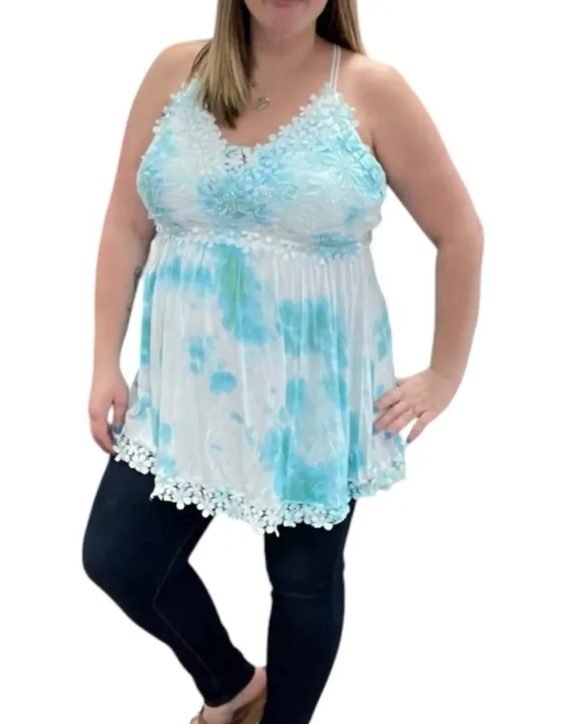 Lace Crochet Cami Top