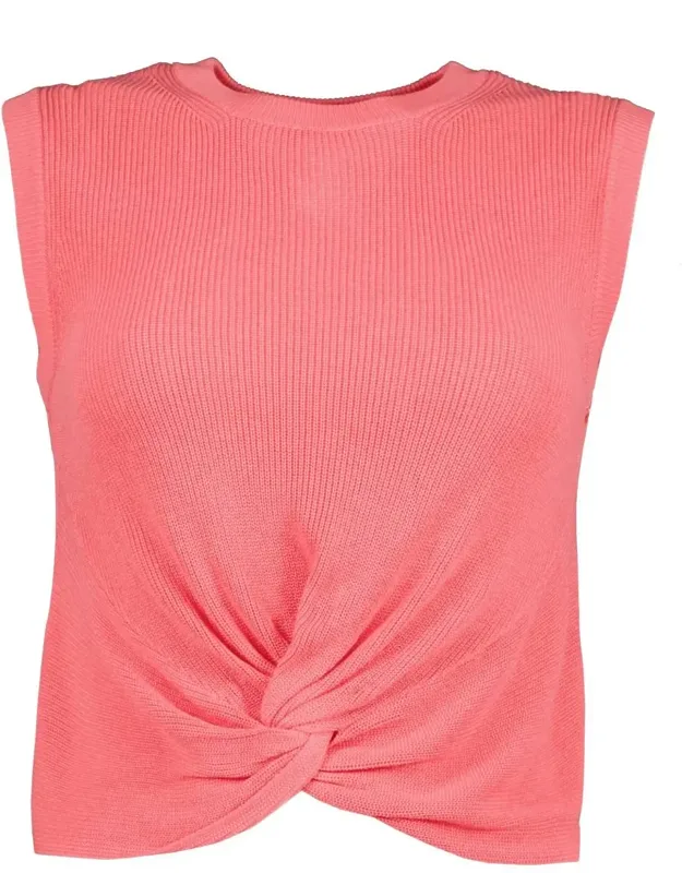 Bonita Twist Front Sweater