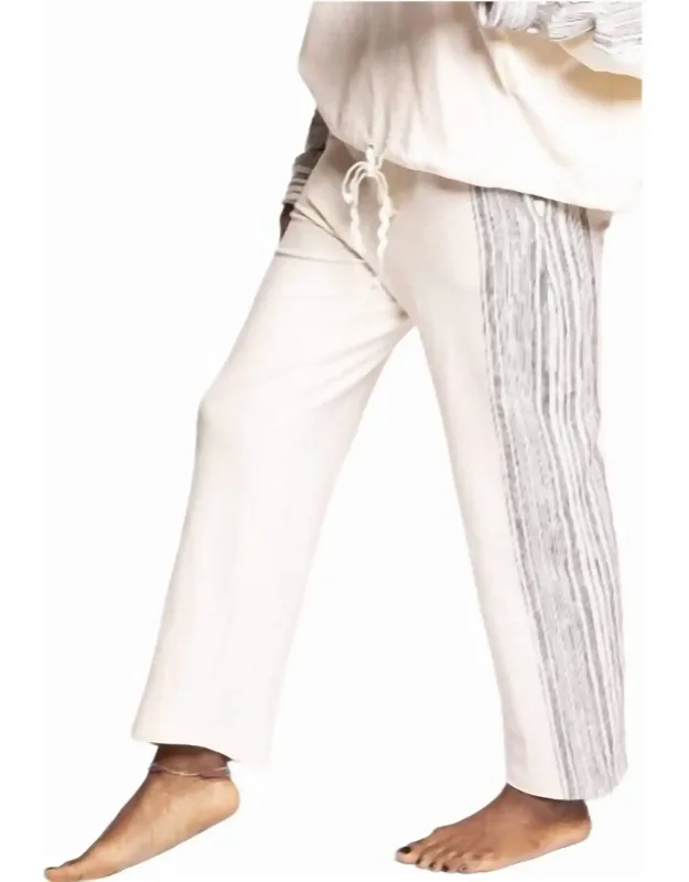 Stripe Chia Jogger Pants