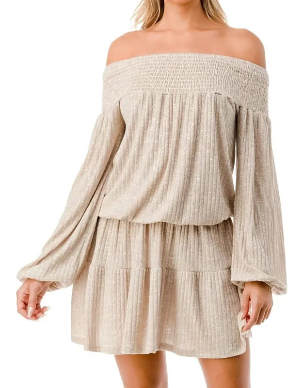 Margo Off Shoulder Dress