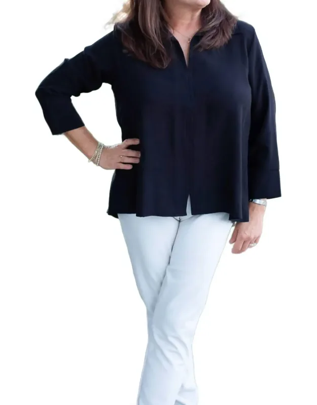Pullover V-neck Top