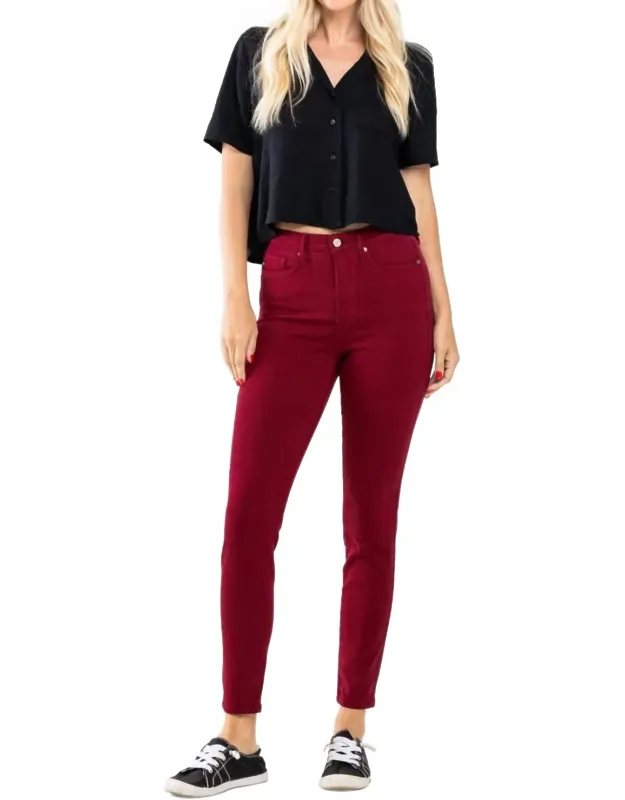 Tummy Control Skinny Jeans