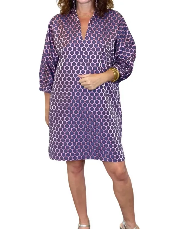 Betsy Collar Polkadot Dress