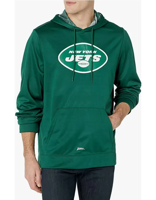 New York Jets Hoodie With Camo Liner