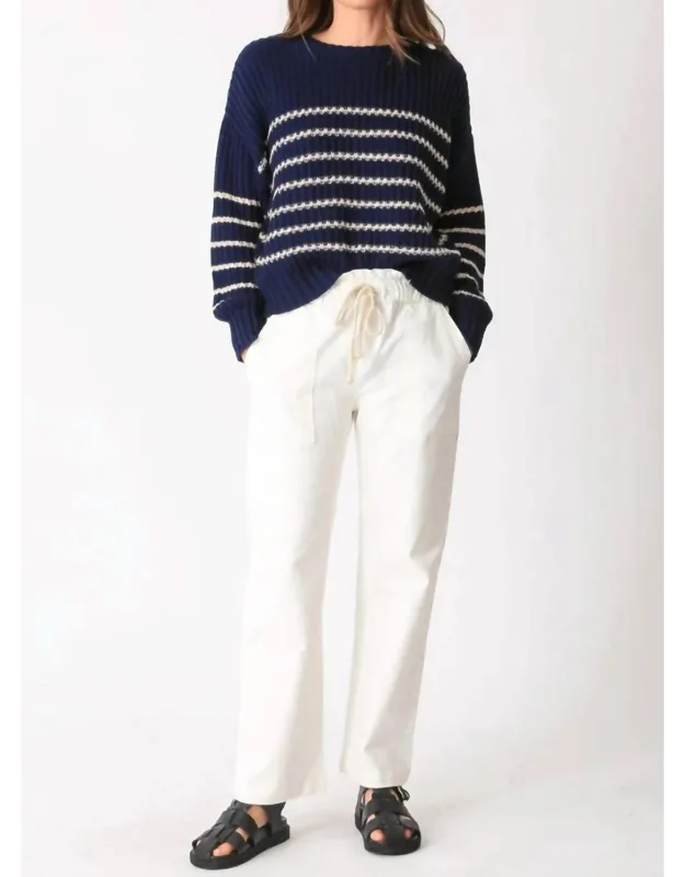 Nautical Striped Sweater