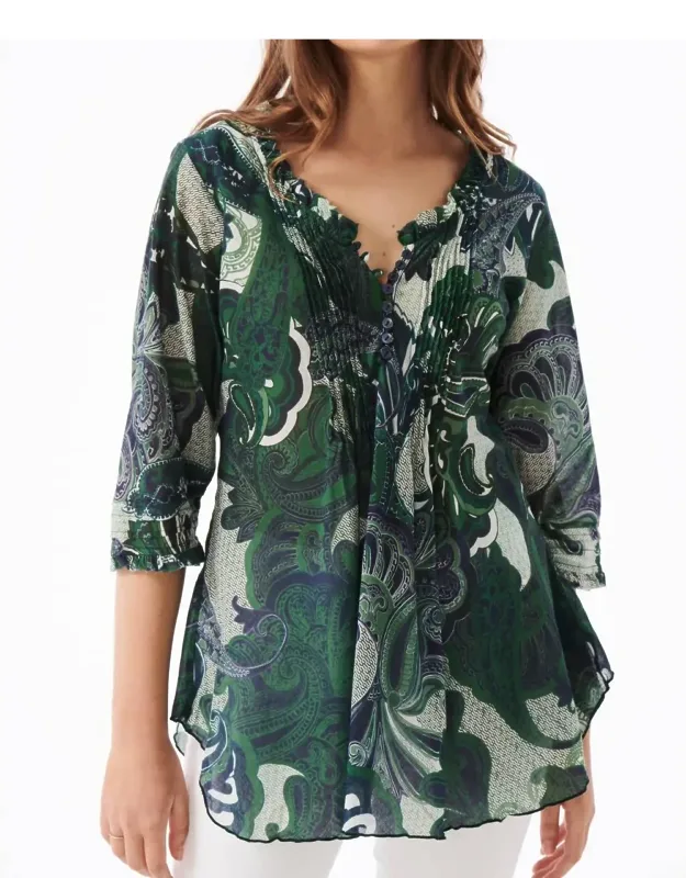 San Miguel Cotton Poppy Top