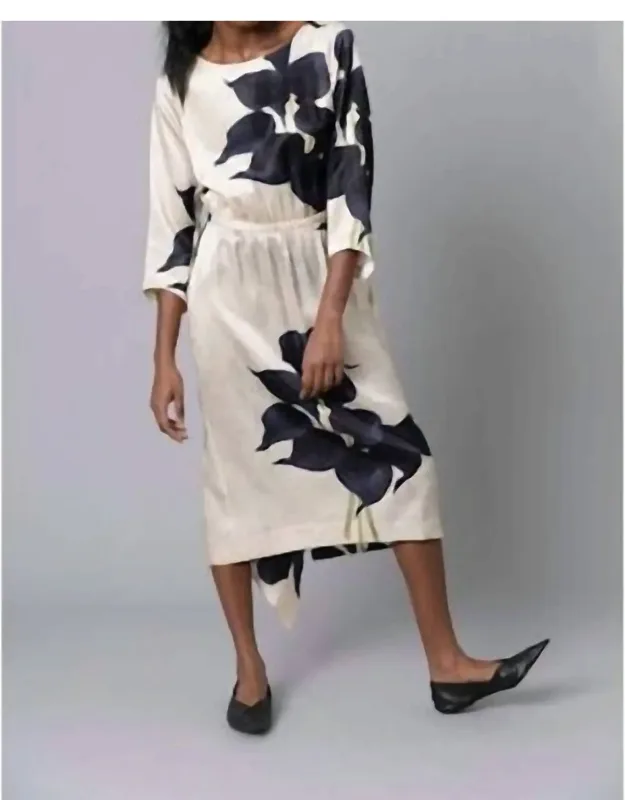 Bustle Chemise Dress