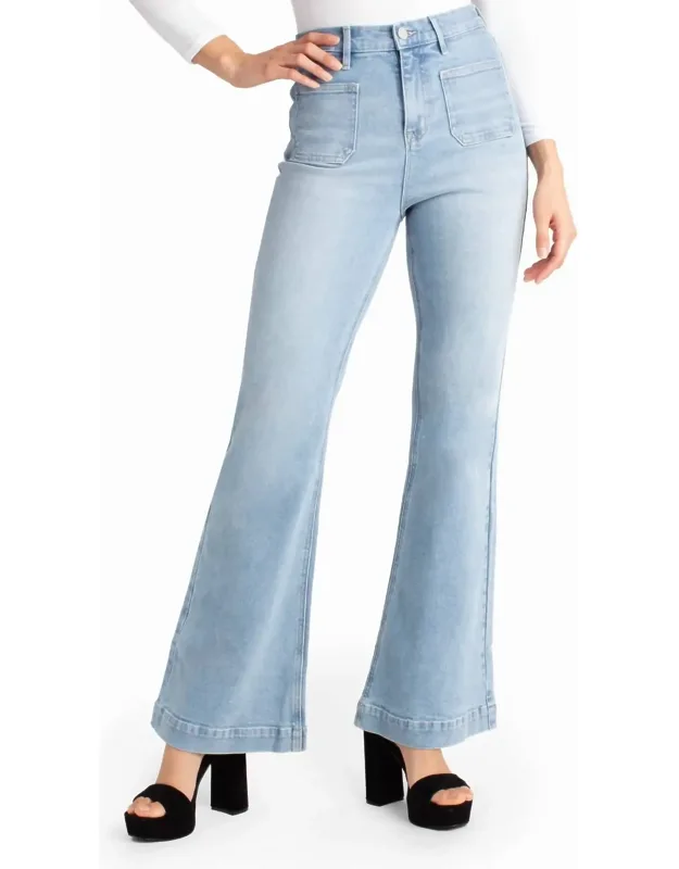 High Rise Flare Jeans
