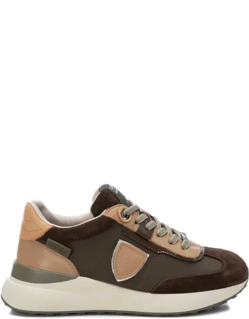 Casual Sneakers With Adjustable Laces And Non-slip Sole