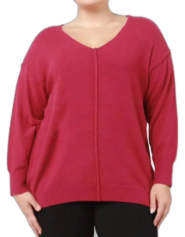Ultra Soft V-neck Sweater