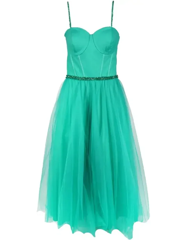 Ethereal Tulle Midi Dress