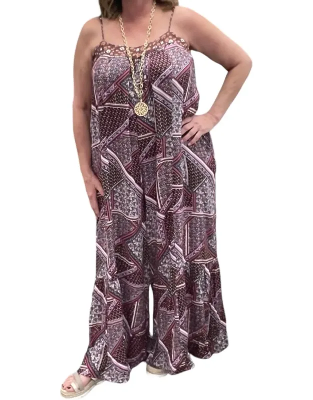 Floral Strappy Jumpsuit