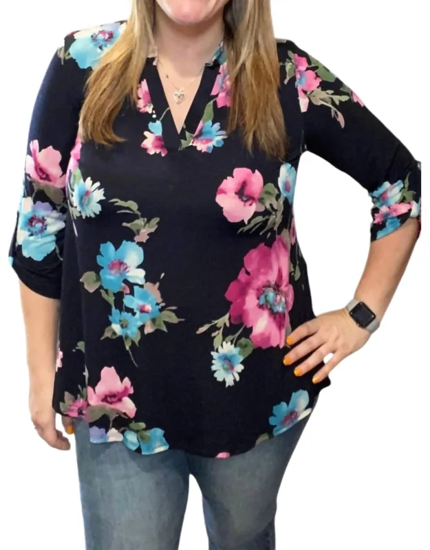 Floral Tunic Top