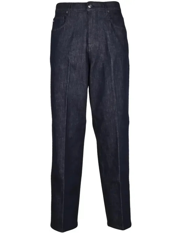 Loose Fit Jeans - Tapered Leg, Comfortable Fabric Blend
