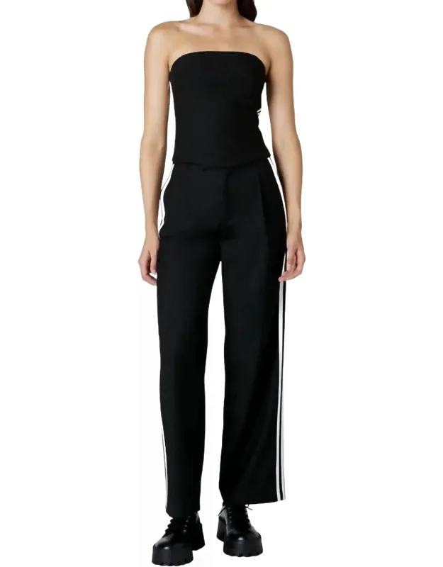 Stripe Sweatpants