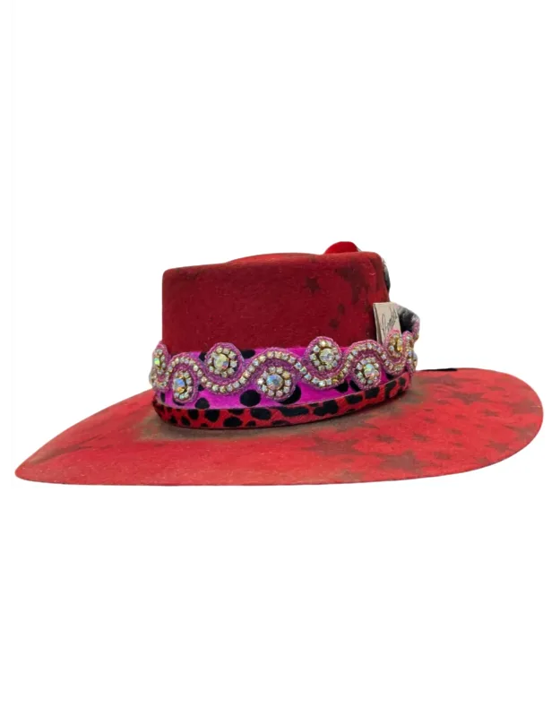 Cheetah Fedora Hat