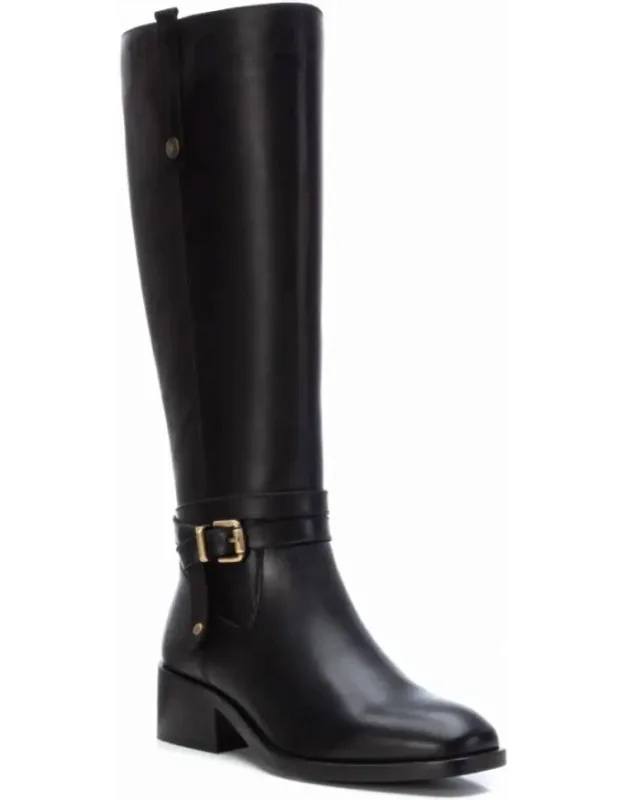 Carmela Leather Dress Boots