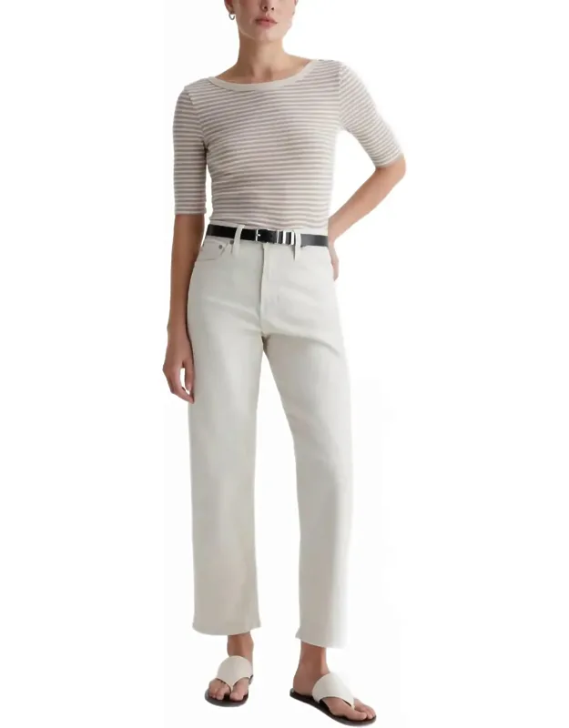 High Rise Straight Jeans