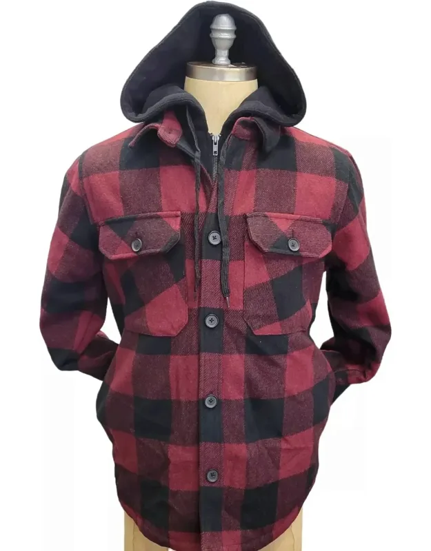 Sherpa Plaid Jacket