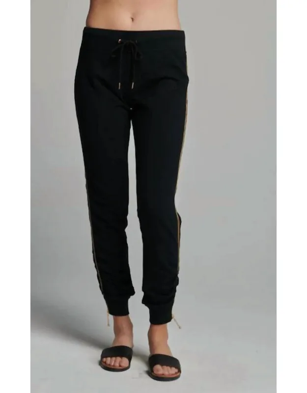 Side Zipper Joggers