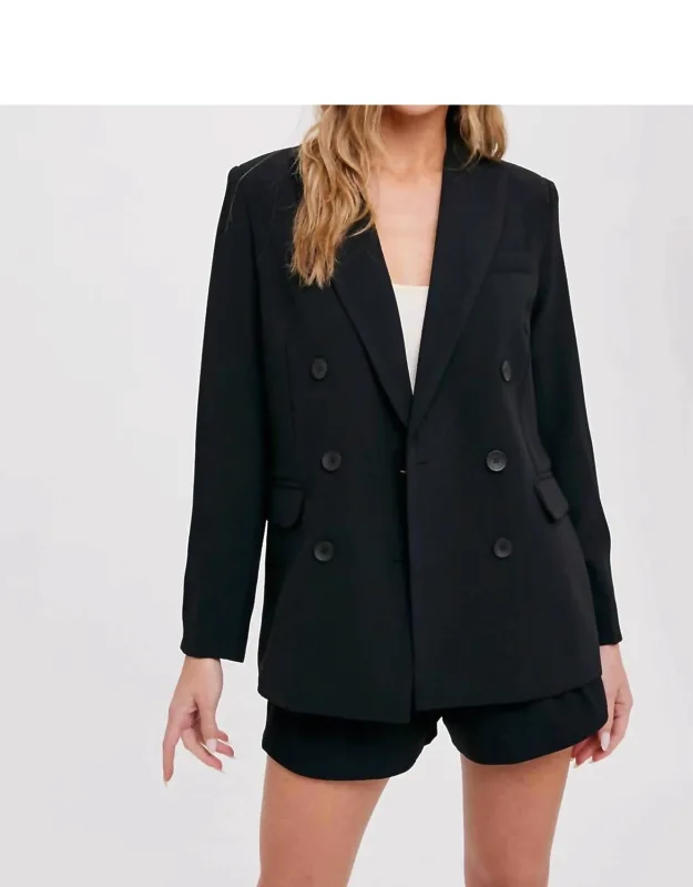 Classic Double Breasted Blazer