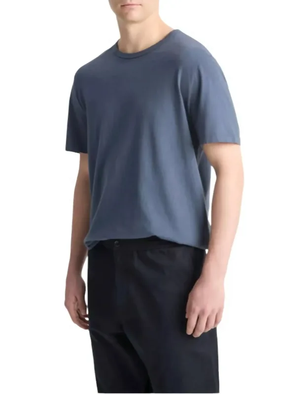 Garment Dye Crew Neck T-shirt