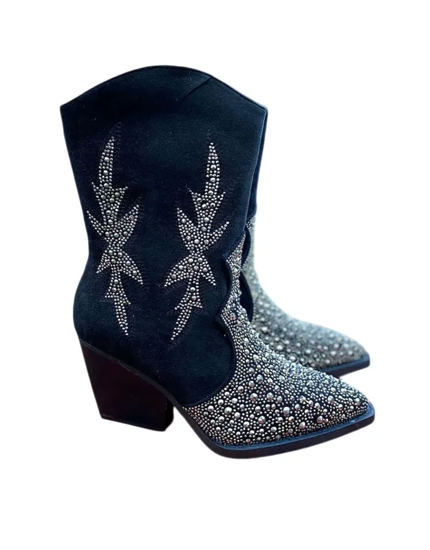 Lux Western Ankle Boots