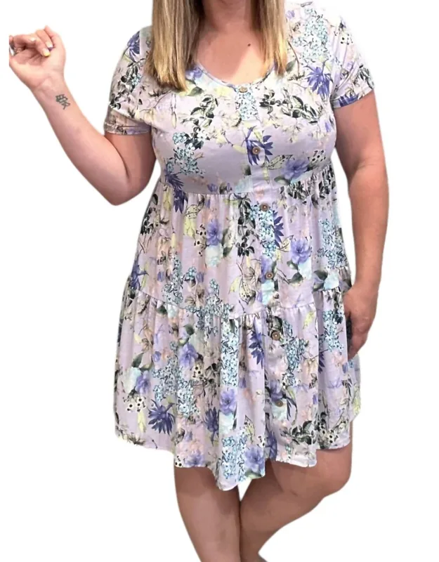 Floral Tiered Dress