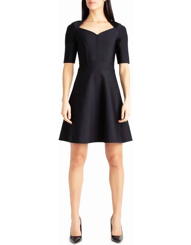 Alice Short Sleeve A-line Dress