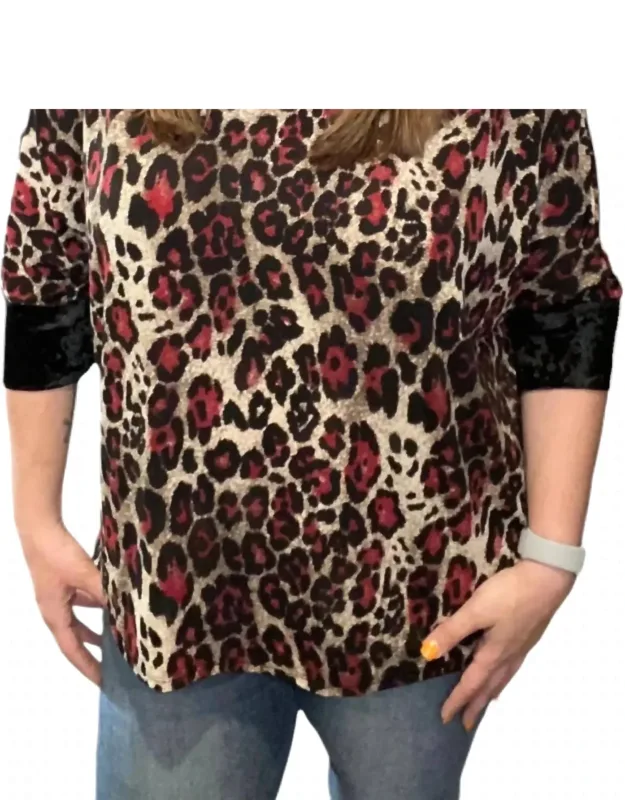 Leopard Sassy Tunic Top
