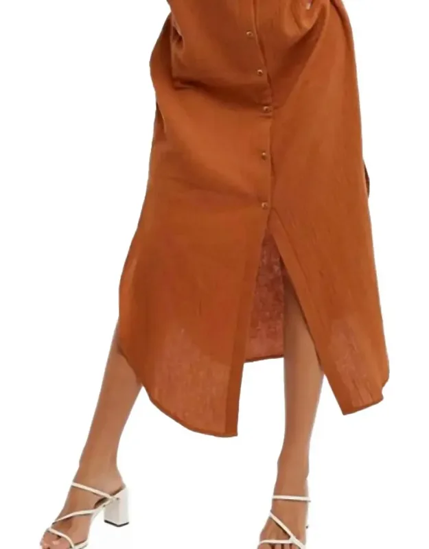 Button Up Shirt Dress