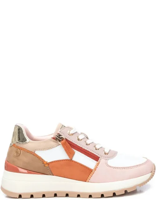 Casual Sneakers With Side Zipper