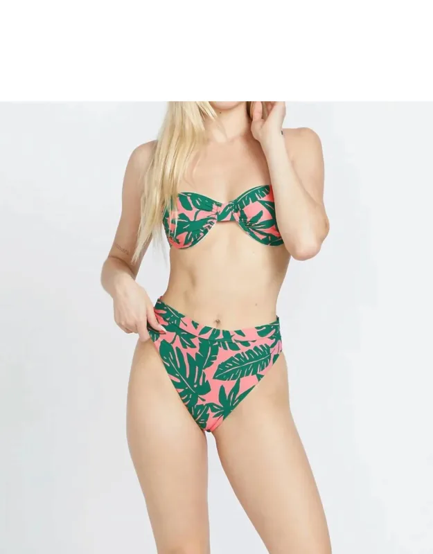 Leaf Ur Life High Waist Bikini Bottom