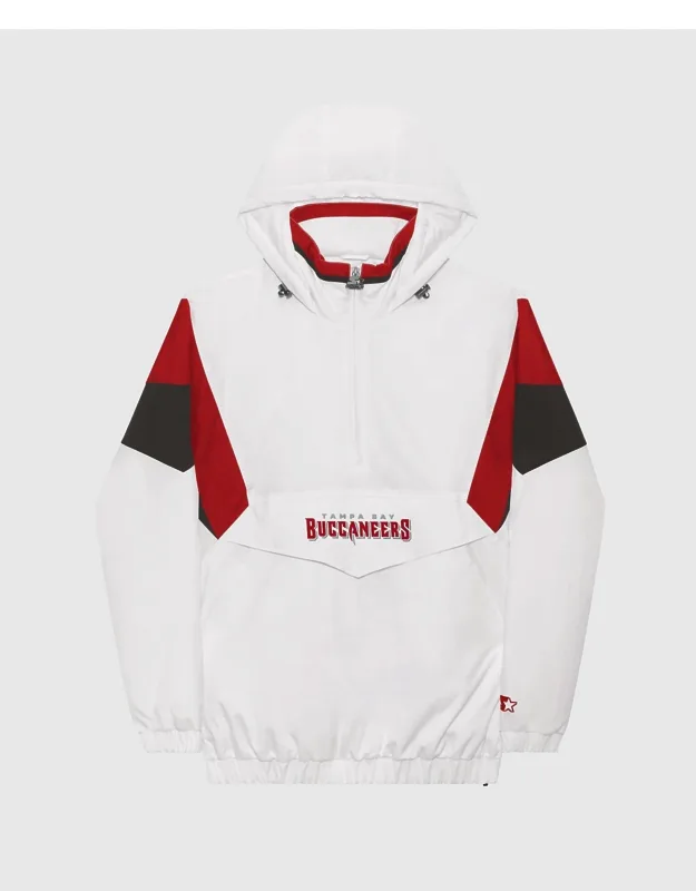 Tampa Bay Buccaneers Breakaway Nylon Half-zip Jacket
