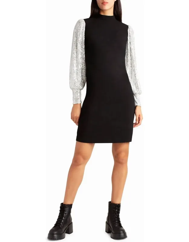 Stretch Crepe Camille Dress