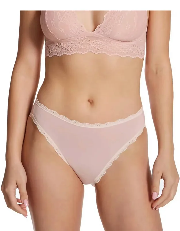Inspired Eyelet Hi-leg Brief Panty