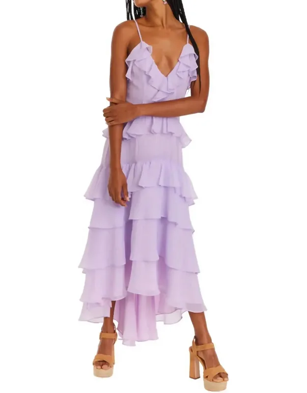 Ruffled Maxi Dress