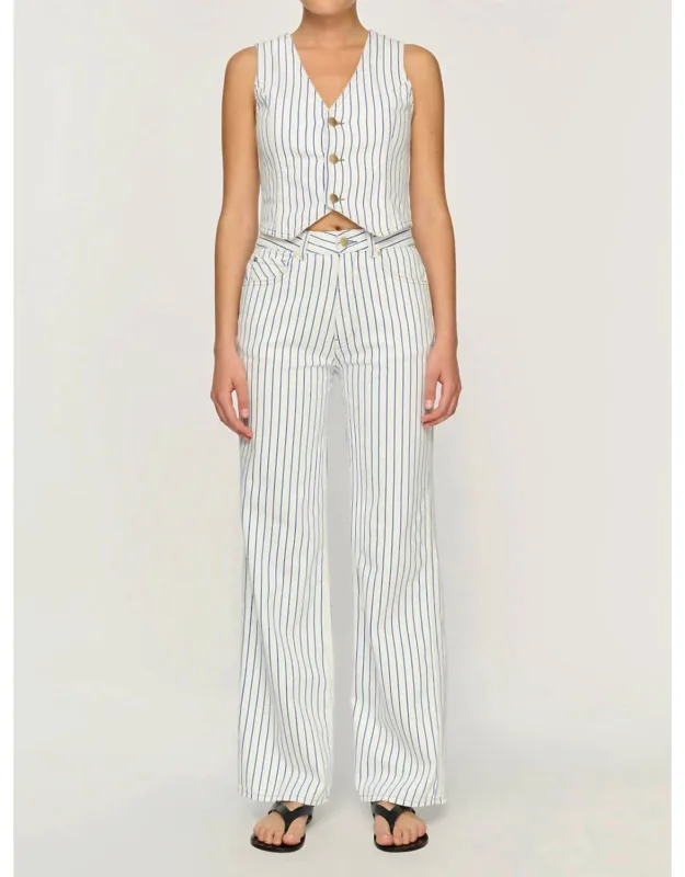 Gisele Wide Leg High Rise Pants