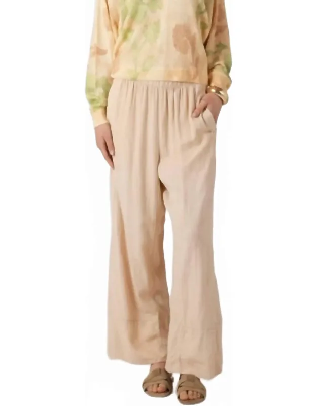 Wide Leg Linen Pants