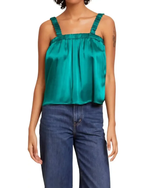 Rivka Tank With Elastic Detail