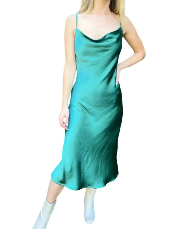 Emery Satin Dress