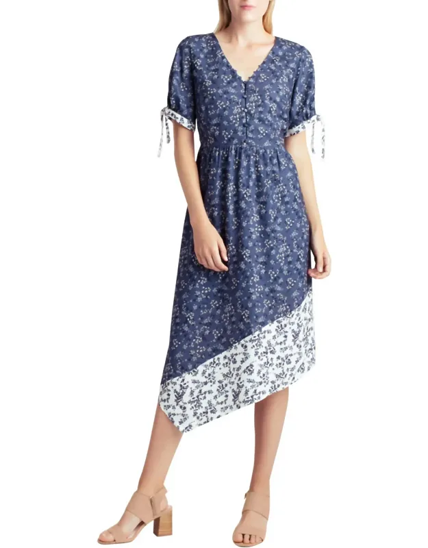 Asymmetrical Hem Dress