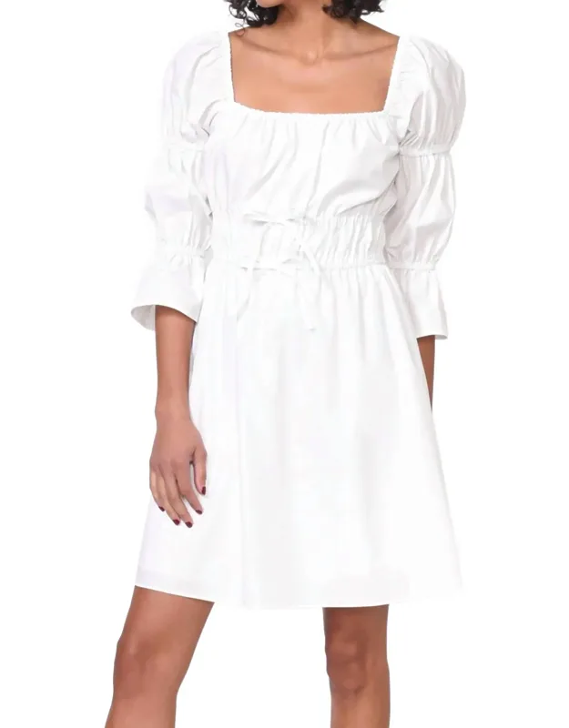 Willow Poplin Dress