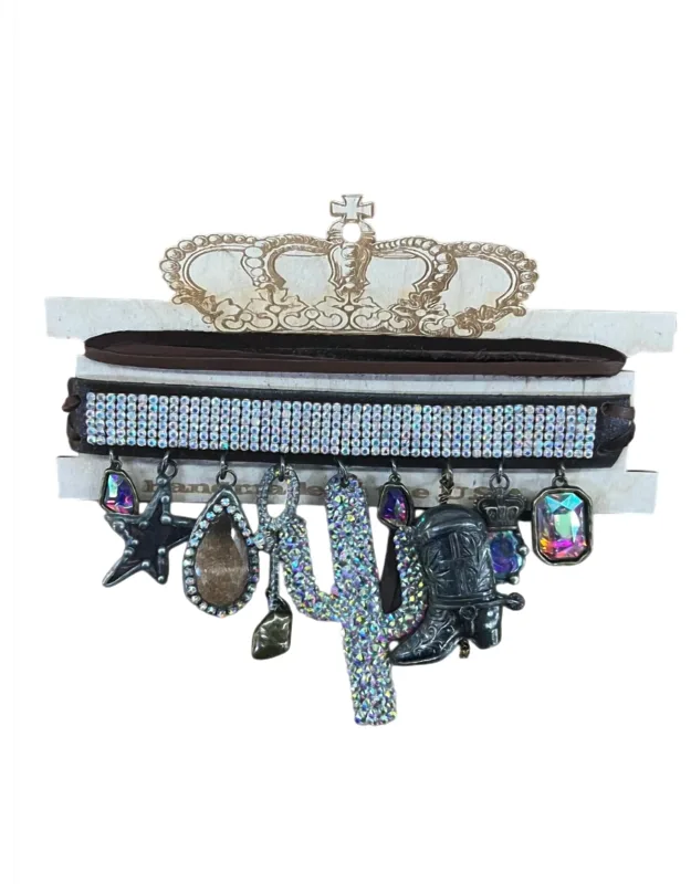 Cactus Choker Necklace Belt