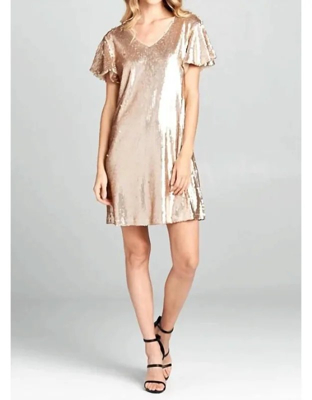 Eyes On Me Sequin Dress
