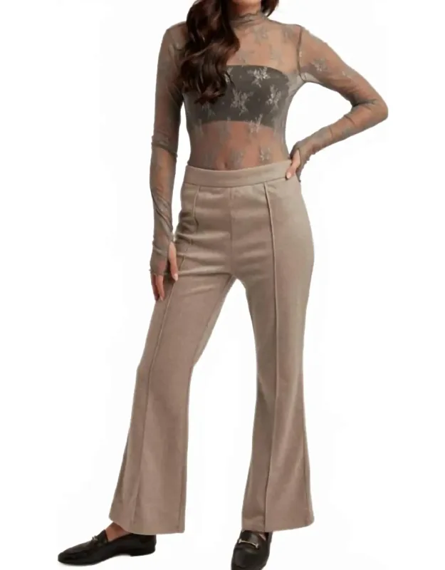 Brush Flare Pants