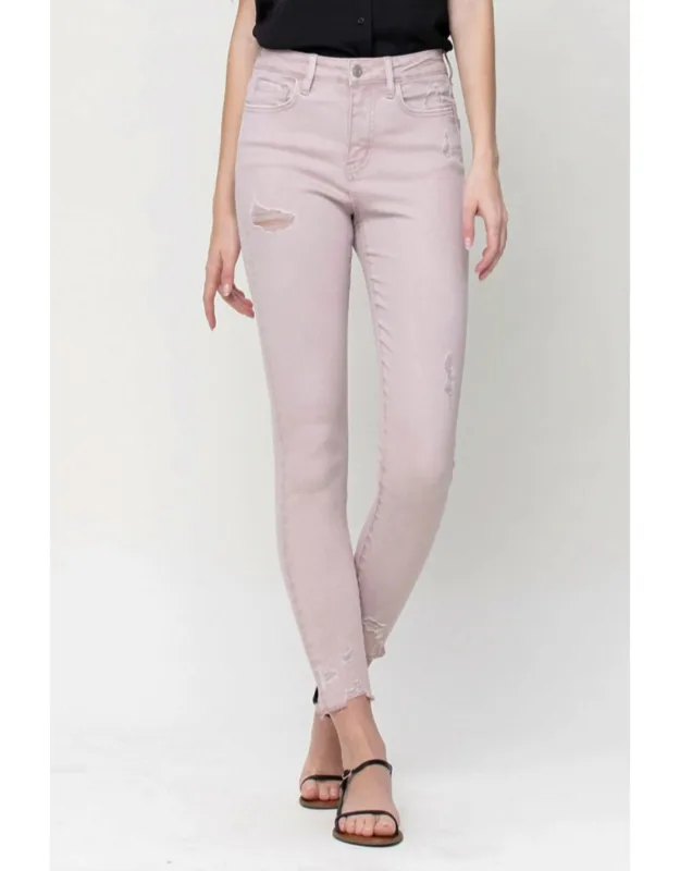 High Rise Crop Skinny Jeans